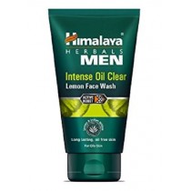 Himalaya Herbal Healthcare Men`s Intense Oil Clear el do mycia twarzy dla mczyzn Lemon 100ml