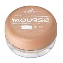 Essence Soft Touche Mousse Make-Up podkad matujcy w musie 01 Matt Sand 16g