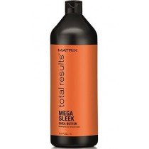 Matrix Total Results Mega Sleek Shea Butter Shampoo szampon do wosw z masem shea 1000ml