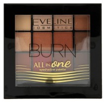 Eveline All In One Eyeshadow Palette paleta cieni do powiek 03 Burn 12g