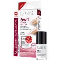 Eveline Nail Therapy Care&Colour 6w1 odywka do paznokci nadajca kolor French 5ml