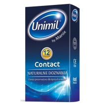 Unimil Contact lateksowe prezerwatywy 12szt