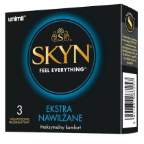 Unimil Skyn Feel Everything Ekstra Nawilane nielateksowe prezerwatywy 3szt