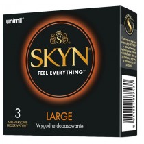 Unimil Skyn Feel Everything Large nielateksowe prezerwatywy 3szt