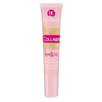 Dermacol Collagen Plus Eye & Lip Intensive Rejuvenating Cream krem intensywnie odmadzajcy pod oczy i na usta 15 ml