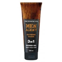 Dermacol Men Agent 3 in 1 Extreme Clean el pod prysznic 250ml