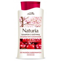 Joanna Naturia Shampoo With Conditioner For Colored Hair szampon z odywk do wosw farbowanych Winia 500ml