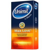 Unimil Max Love lateksowe prezerwatywy 12szt
