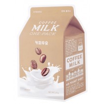 A`Pieu Milk One-pack ujdrniajca maseczka w pachcie Coffee 20g
