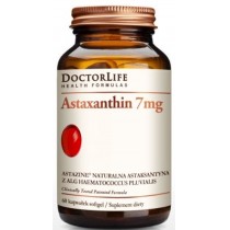 Doctor Life Astaxanthin 7mg naturalna astaksantyna suplement diety 60 kapsuek