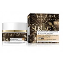 Eveline Exclusive Snake 60+ luksusowy krem-koncentrat multiliftingujcy do twarzy na dzie i na noc 50ml