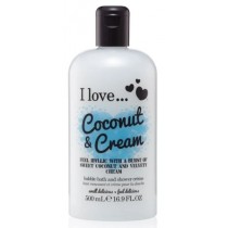 I Love Bath & Shower Creme krem pod prysznic i do kpieli Coconut & Cream 500ml