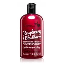 I Love Bath & Shower Creme krem pod prysznic i do kpieli Raspberry & Blackberry 500ml