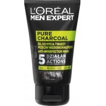 L`Oreal Men Expert el do mycia twarzy przeciw niedoskonaociom Pure Charcoal 100ml