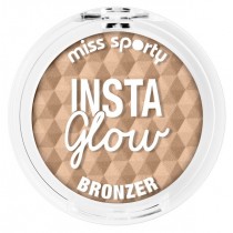 Miss Sporty Insta Glow Bronzer bronzer do twarzy 001 Sunkissed Blonde 5g