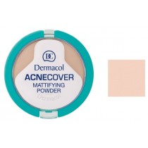 Dermacol Acnecover Mattifying Powder Matujcy puder w kompakcie 01 Porcelain 11g