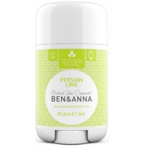 Ben & Anna Natural Soda Deodorant naturalny dezodorant na bazie sody sztyft plastikowy Persian Lime 60g