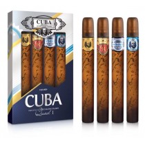 Cuba Quad For Men Gold & Royal & Winner & Shadow 4x35ml