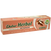 Dabur Herbal Toothpaste With Clove pasta do zbw z godzikiem bez fluoru 100ml