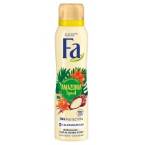 FA Brazilian Vibes Amazonia Spirit Deodorant dezodorant w sprayu Murumuru Floral Green Scent 150ml