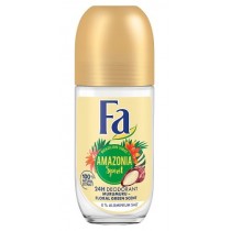 FA Brazilian Vibes Amazonia Spirit Roll-On Deodorant dezodorant w kulce Murumuru Floral Green Scent 50ml