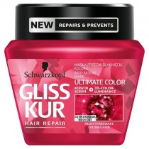 Gliss Kur Ultimate Color Anti Fading Mask maska do wosw farbowanych 300ml