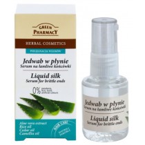 Green Pharmacy Liquid Silk jedwab w pynie serum na amliwe kocwki 30ml