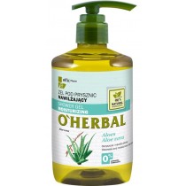 O`Herbal el pod prysznic Moisturizing el pod prysznic nawilajcy z ekstraktem z aloesu 750ml