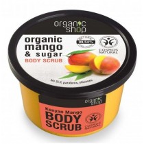 Organic Shop Organic Mango & Sugar Body Scrub peeling do ciaa o zapachu mango 250ml