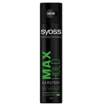Syoss Max Hold Hairspray lakier do wosw w sprayu Mega Strong 300ml