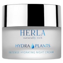 Herla Naturally Rich Hydra Plants Intense Hydrating Night Cream intensywnie nawilajcy krem na noc 50ml