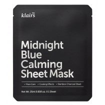Klairs Midnight Blue Calming Sheet Mask chodzco-agodzca maska w pachcie 25ml