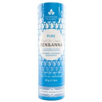 Ben & Anna Natural Soda Deodorant naturalny dezodorant na bazie sody sztyft kartonowy Pure 60g