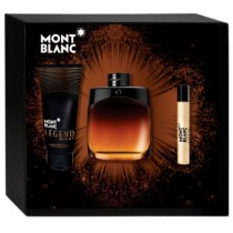 Mont Blanc Legend Night Woda perfumowana 100ml spray + Balsam po goleniu 100ml + Woda perfumowana 7,5ml