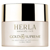 Herla Rich Naturally 24K Gold Super Lift Anti-Wrinkle Global Cream liftingujcy krem przeciwzmarszczkowy 50ml