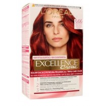 L`Oreal Excellence Creme Farba do wosw 6.66 Intensywna Czerwie