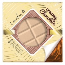Lovely Creamy Chocolate Deep Matte Face Bronzer czekoladowy matowy puder brzujcy do twarzy i ciaa 9g