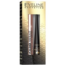 Eveline Volumix Fiberlast Ultra False Lash Effect Mascara 10ml + Liquid Precision Eyeliner 4ml