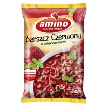 Amino Noodle Red Borsh zupa instant Barszcz Czerwony 66g