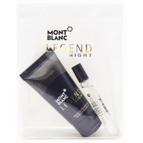Mont Blanc Legend Night Woda perfumowana 7,5ml spray + Balsam po goleniu 50ml
