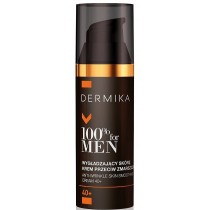 Dermika 100% for Men Cream 40+ wygadzajcy skr krem przeciw zmarszczkom na dzie/na noc 50ml