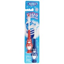 Active Oral Care Kids Quick Brush 3-6 Years szczoteczki do zbw dla dzieci Pingwin 2szt