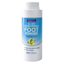 Beauty Formulas All Day Deodorising Foot Powder antybakteryjny puder do stp 100g