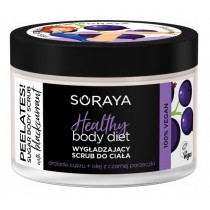 Soraya Healthy Body Diet Peelates wygadzajco-odywczy scrub do ciaa z olejkiem z czarnej porzeczki 200g