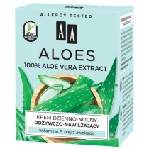 AA Aloes 100% Aloe Vera Extract krem dzienno-nocny odywczo-nawilajcy 50ml