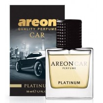 Areon Car Perfume Glass perfumy do auta Platinum 50ml spray