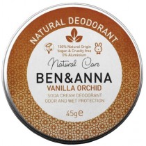 Ben & Anna Natural Deodorant naturalny dezodorant w kremie w metalowej puszce Vanilla Orchid 45g