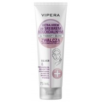 Vipera Face And Hand Cream With Silver Ultra krem ze srebrem koloidalnym do twarzy i doni 75ml