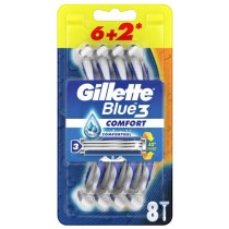 Gillette Blue 3 Comfort jednorazowe maszynki do golenia dla mczyzn 8szt