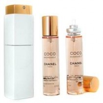 Chanel Coco Mademoiselle Woda toaletowa 20ml spray + Woda toaletowa 2 x 20ml spray wkad uzupeniajcy